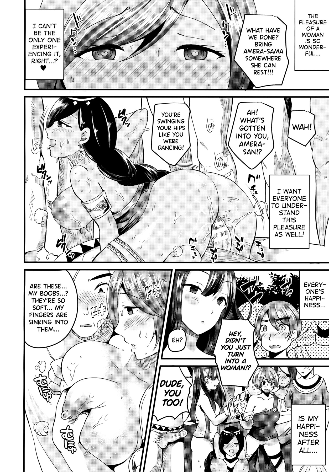 Hentai Manga Comic-Turning into a Girl and Becoming a Dancer-Read-12